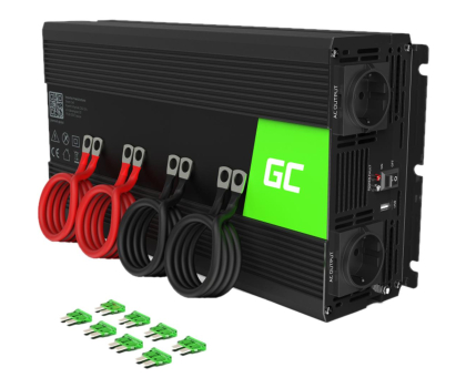 Przetwornica samochodowa Green Cell Inwerter Green Cell 24V na 230V 2000W/4000W